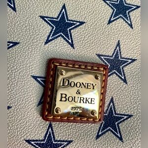 Authentic Dooney & Bourke Dallas Cowboys NFL Crossbody Leather Bag